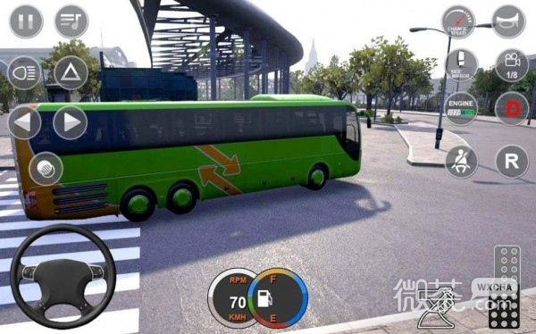 欧洲公交车驾驶模拟器