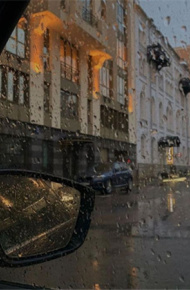 秋季雨后个性背景图