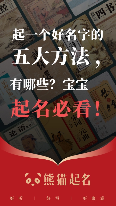 熊猫起名宝宝取名软件