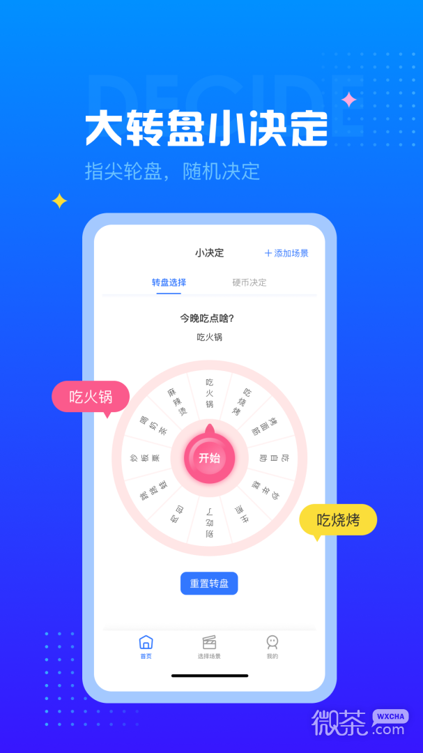 决定转盘