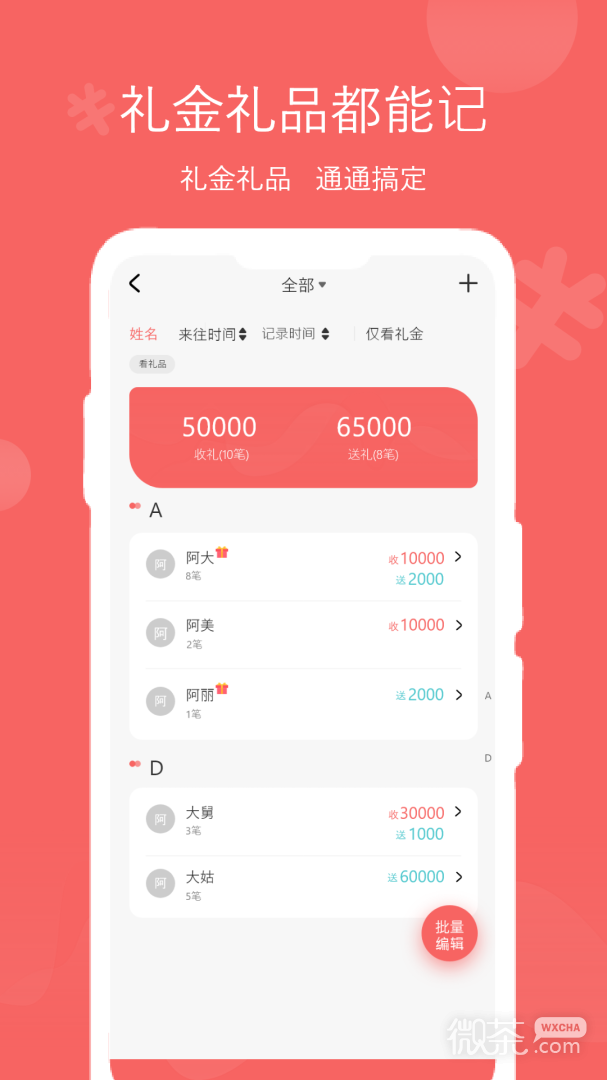 人情账簿