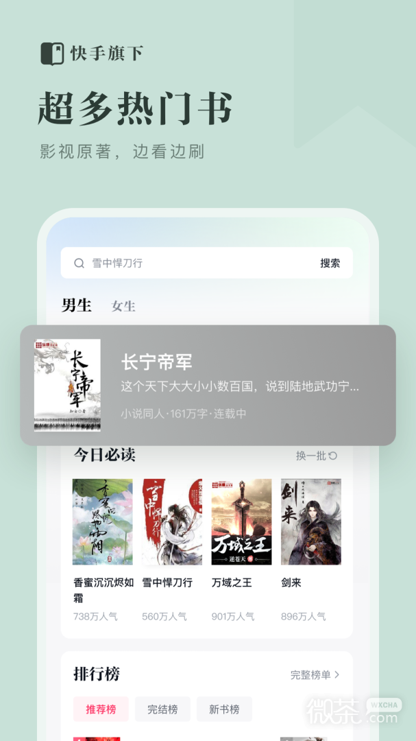 快手免费小说