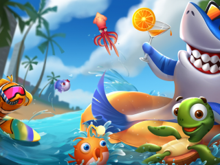 登录就送海量金币的捕鱼