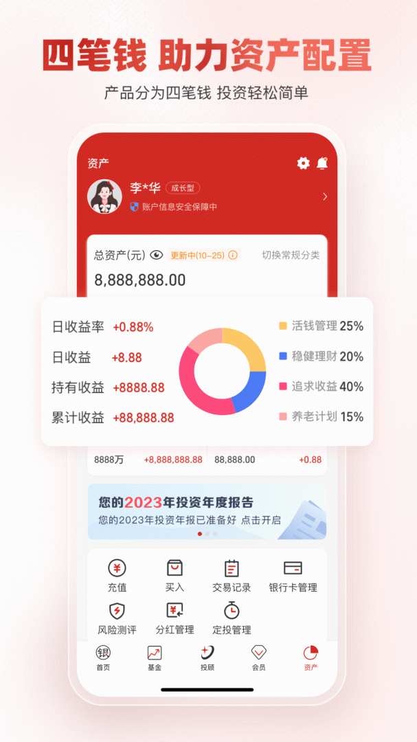 银华生利宝