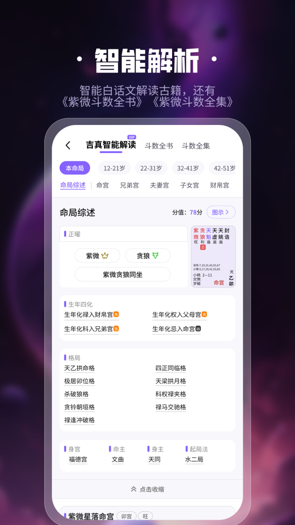吉真紫微斗数