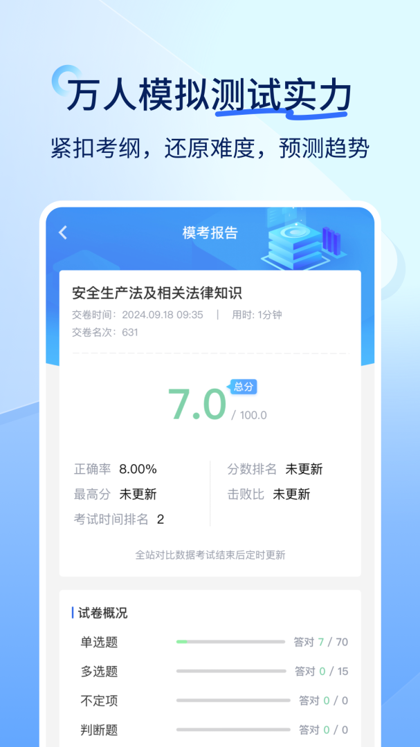 快题库