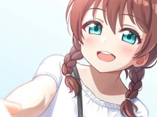 可以和二次元少女互动的