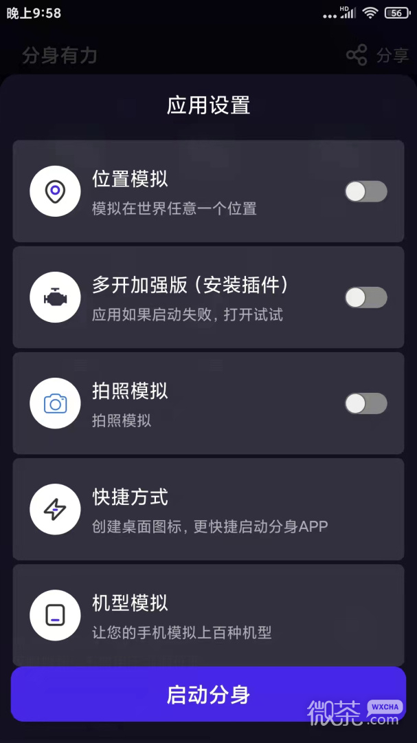 分身有力