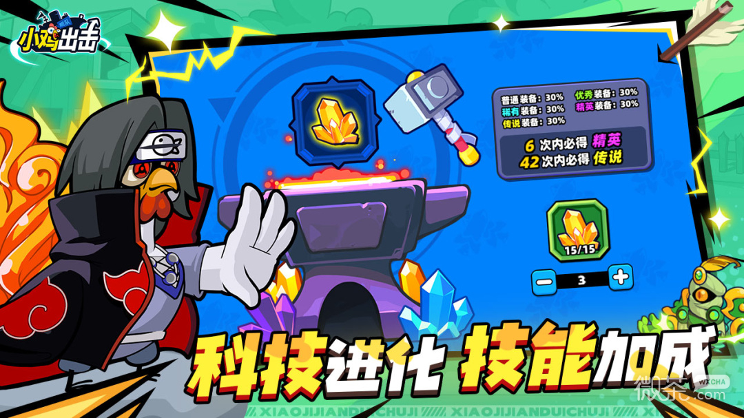小鸡舰队出击