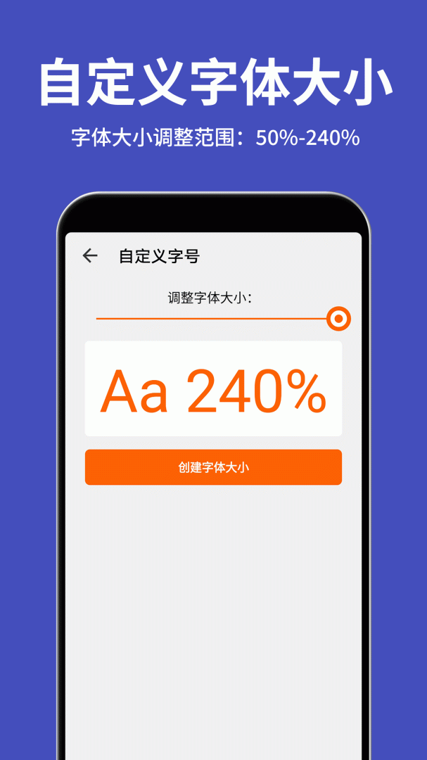 大字体放大