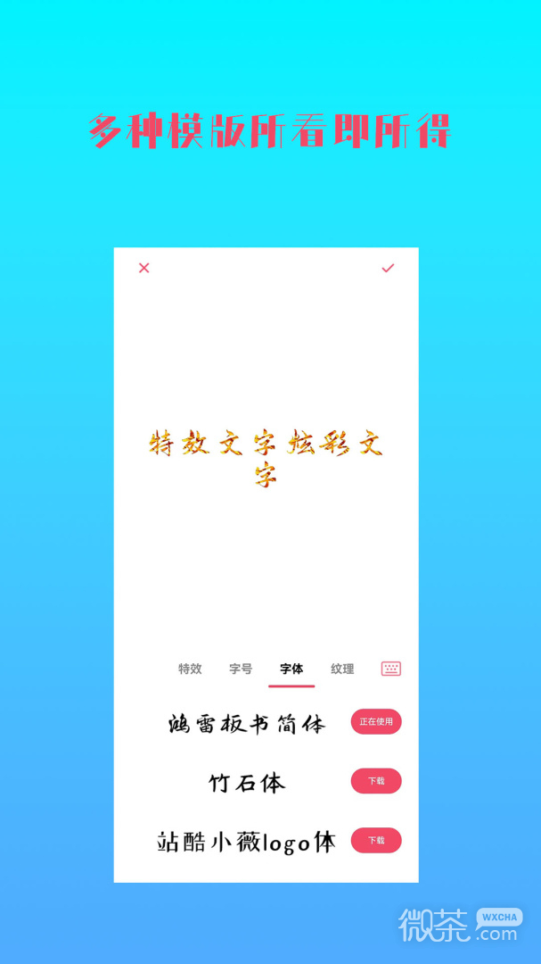 图片加文字秀