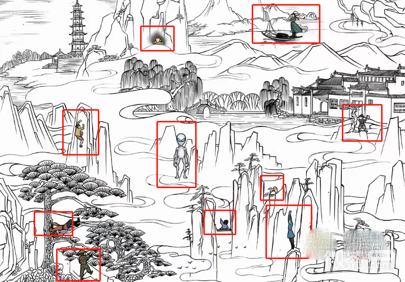 《汉字找茬王》人在哪找出10个人通关攻略一览