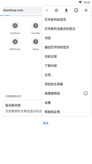 谷歌Chorm浏览器中文版