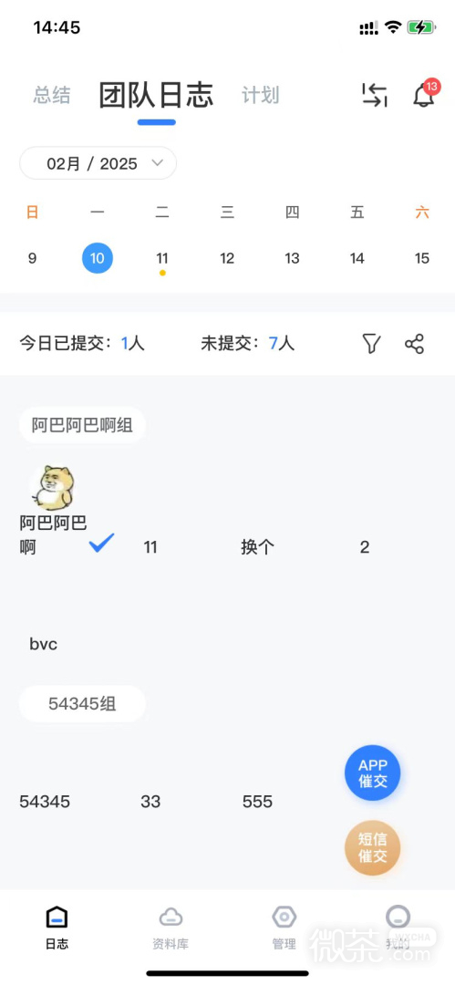 工作日志