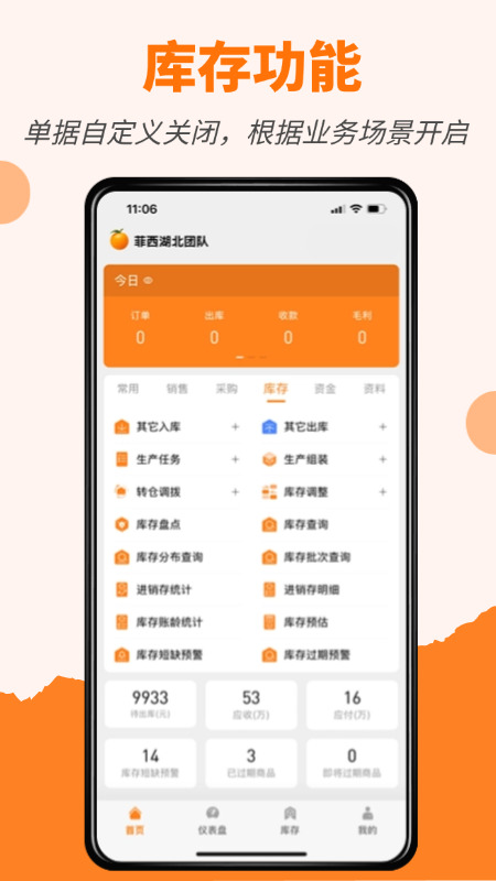 橙子进销存