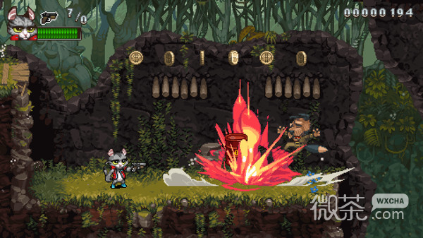 以高位像素艺术风格创作的动作平台游戏《超级猫猫哥》公布一览