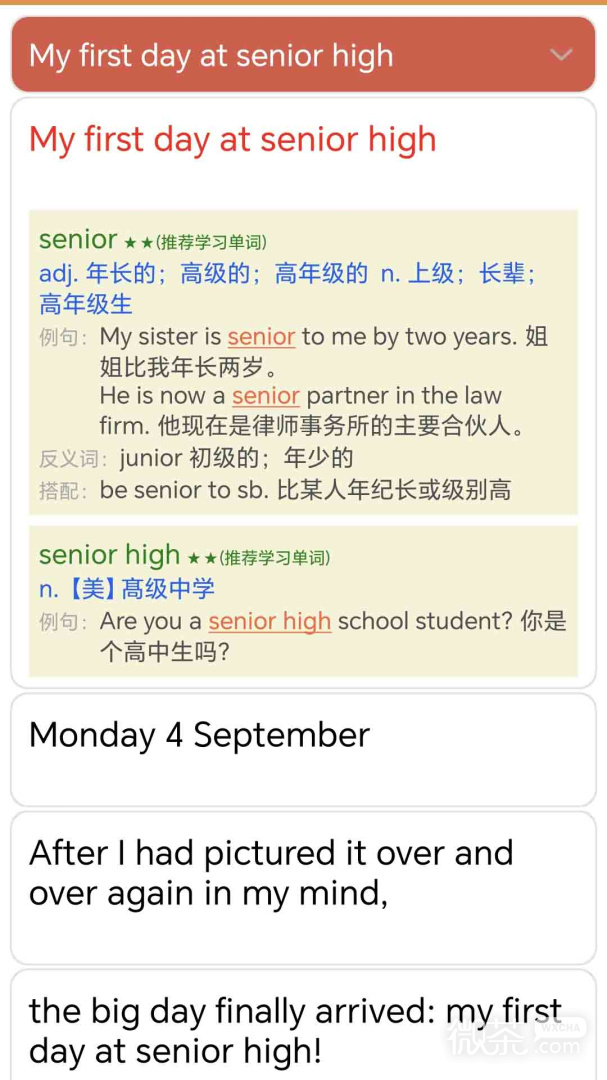 大猫高中英语