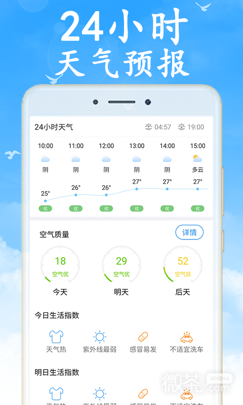 全国实时天气预报