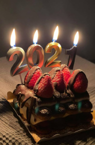 生日蛋糕微信素材图片