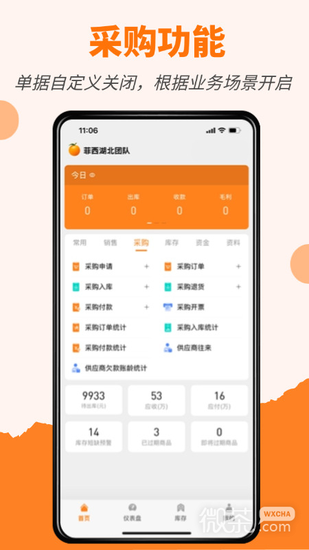 橙子进销存