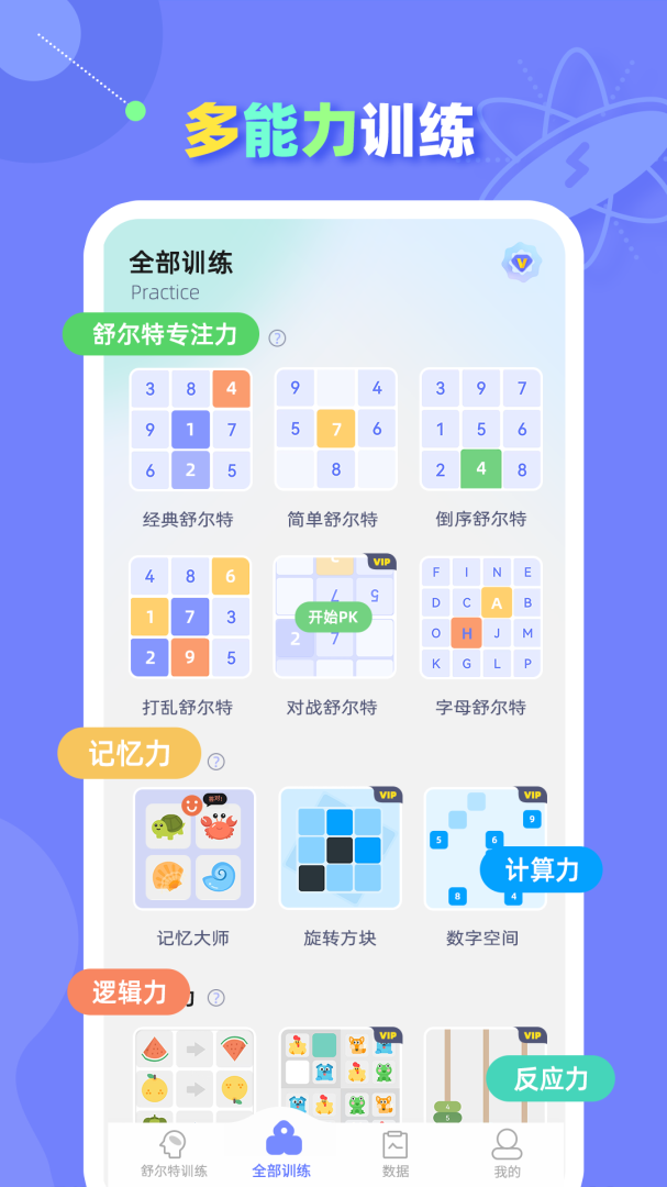 舒尔特方格训练