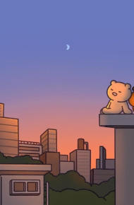 好看的可爱小熊微信朋友圈配图