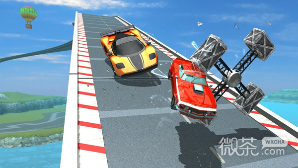 巨型坡道赛车不可能的赛道3D