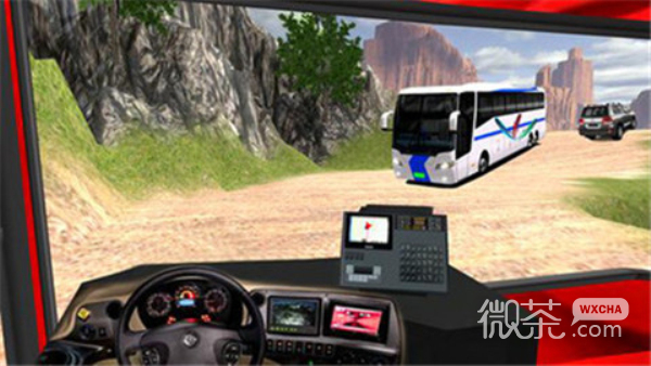 公共汽车司机模拟器山丘