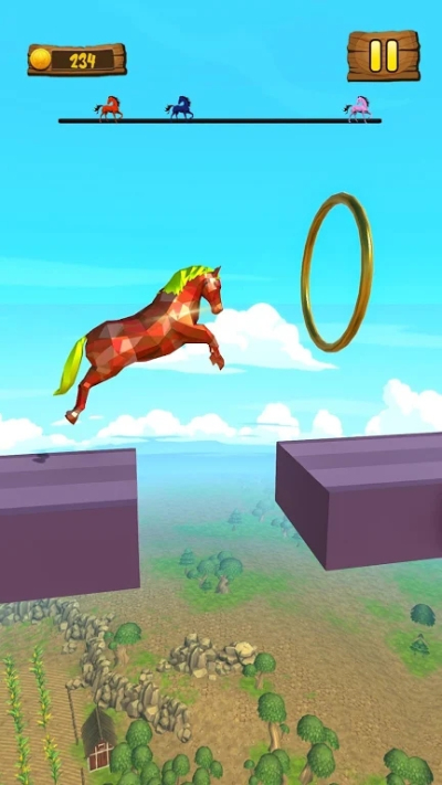 Horse Fun Race 3D