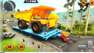 重型货物拖车驾驶模拟