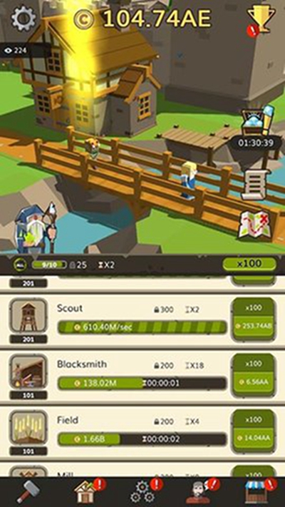 idle medieval tycoon