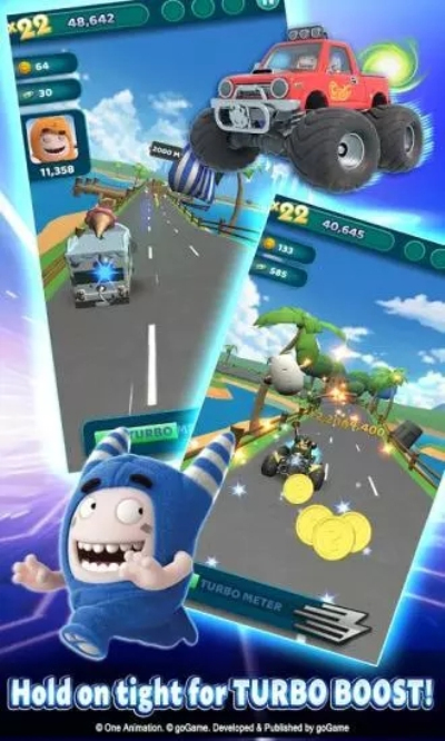 Oddbods Turbo Run