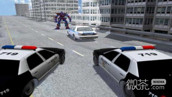 警察机器人救援模拟器