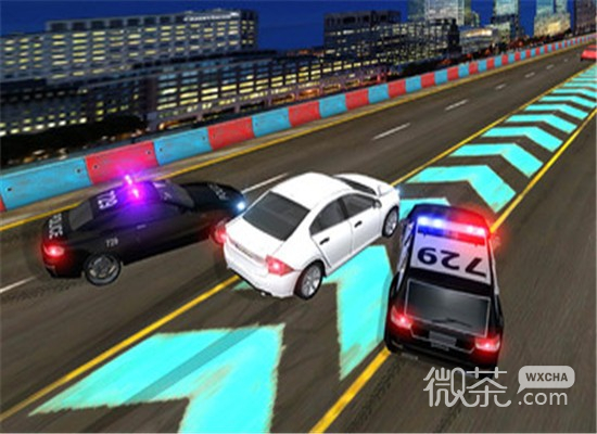 警察高速公路追逐赛