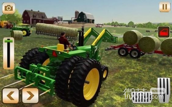 真正的3D拖拉机耕种模拟器2021