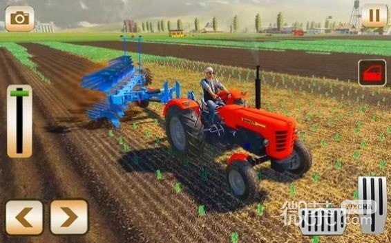 真正的3D拖拉机耕种模拟器2021