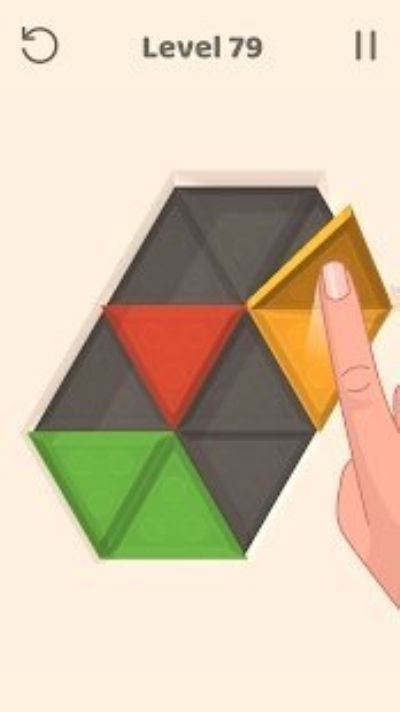 折叠三角形