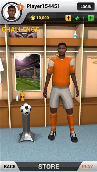 模拟足球射门