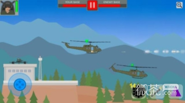 直升机战斗