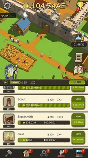 idle medieval tycoon